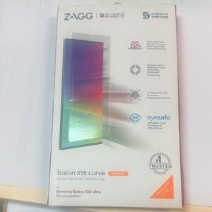 Fusion XTR Curve Screen Protector for Samsung Galaxy S22 Ultra - Transparent